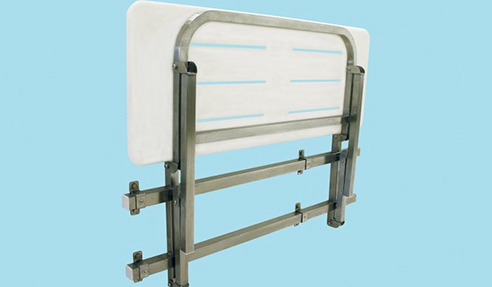 Stainless Steel Shower Seat Mounting Kits from HRI