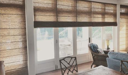 Urban Weave Blinds for Rustic Interiors from Blinds by Peter Meyer