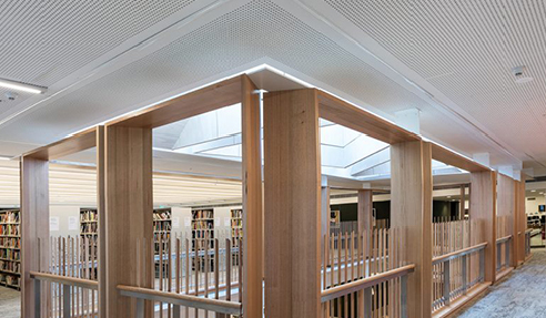 VoglFuge Crack-Free Perforated Acoustic Ceilings from Atkar