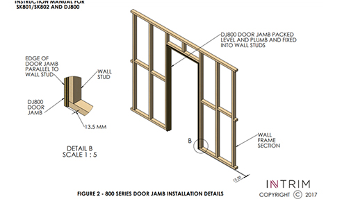 Step 2: 2 Piece Shadowline Skirting Installation 