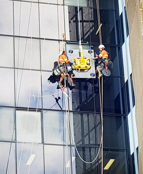 Rope Access Glazing Repair from Kerrect Group