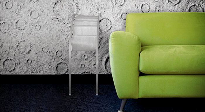 Internal Wall Panels Inspired by the Moon - Lunar by Allplastics