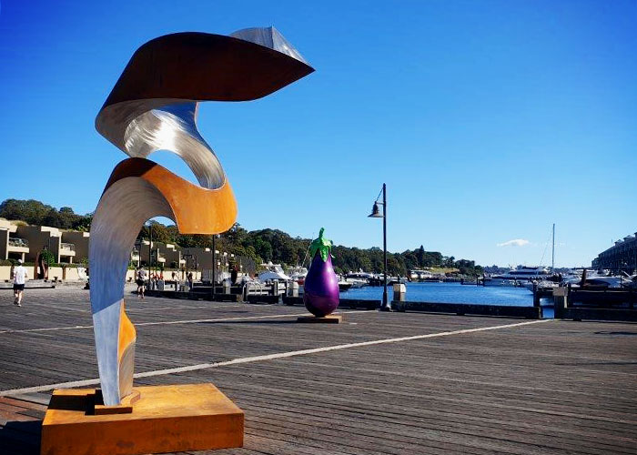 Contemporary Sculpture Exhibition Woolloomooloo by ARTPark