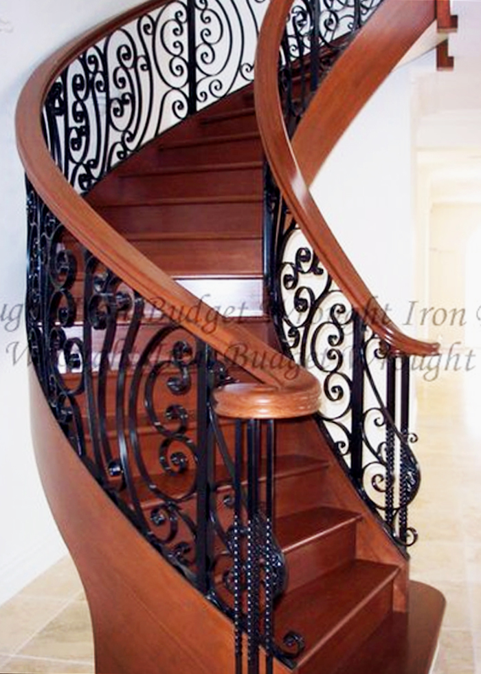 Bespoke Wrought Iron Staircases by Budget Wrought Iron