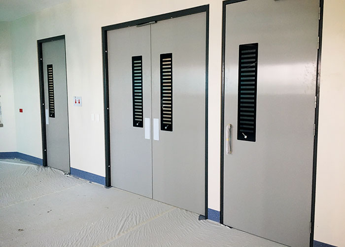 Specialised Clinical GRP Hygiene Doors from DMF International