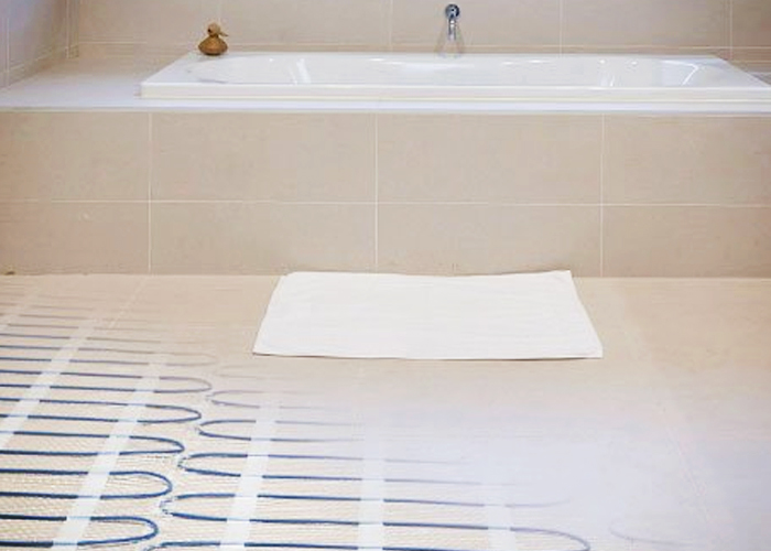 Underfloor Heating - Electric Mat Heating from dPP Hydronic Heating