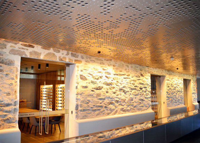 Custom Perforated Tasmanian Oak Acoustic Linings from Keystone