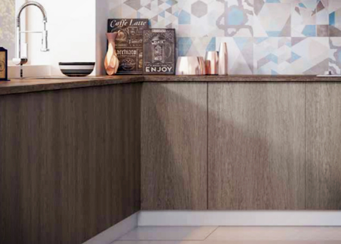 Decorative Textured Interior Panels with a Matt Finish by Nover