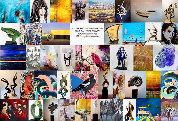 Art & Participating Artists 2019 - All the Best Exhibition at SOHO