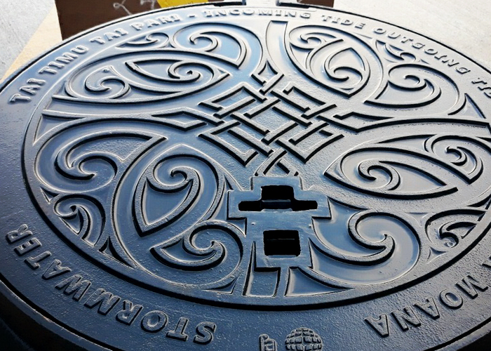 Manhole Covers as Street Art by EJ