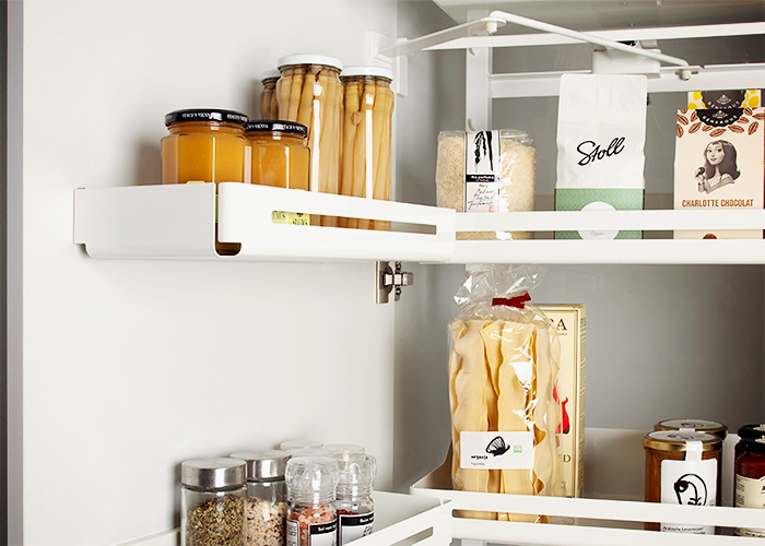 Pull-out Space Saving Storage Solutions from Nover