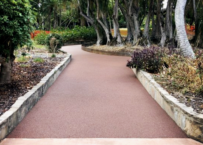 Porous Pathways for Rockhampton Botanical Gardens by StoneSet