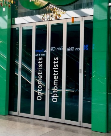 New Lockable Folding Glass Doors for Commercial Use by ATDC