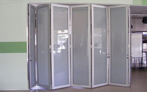 New Lockable Folding Glass Doors for Commercial Use by ATDC