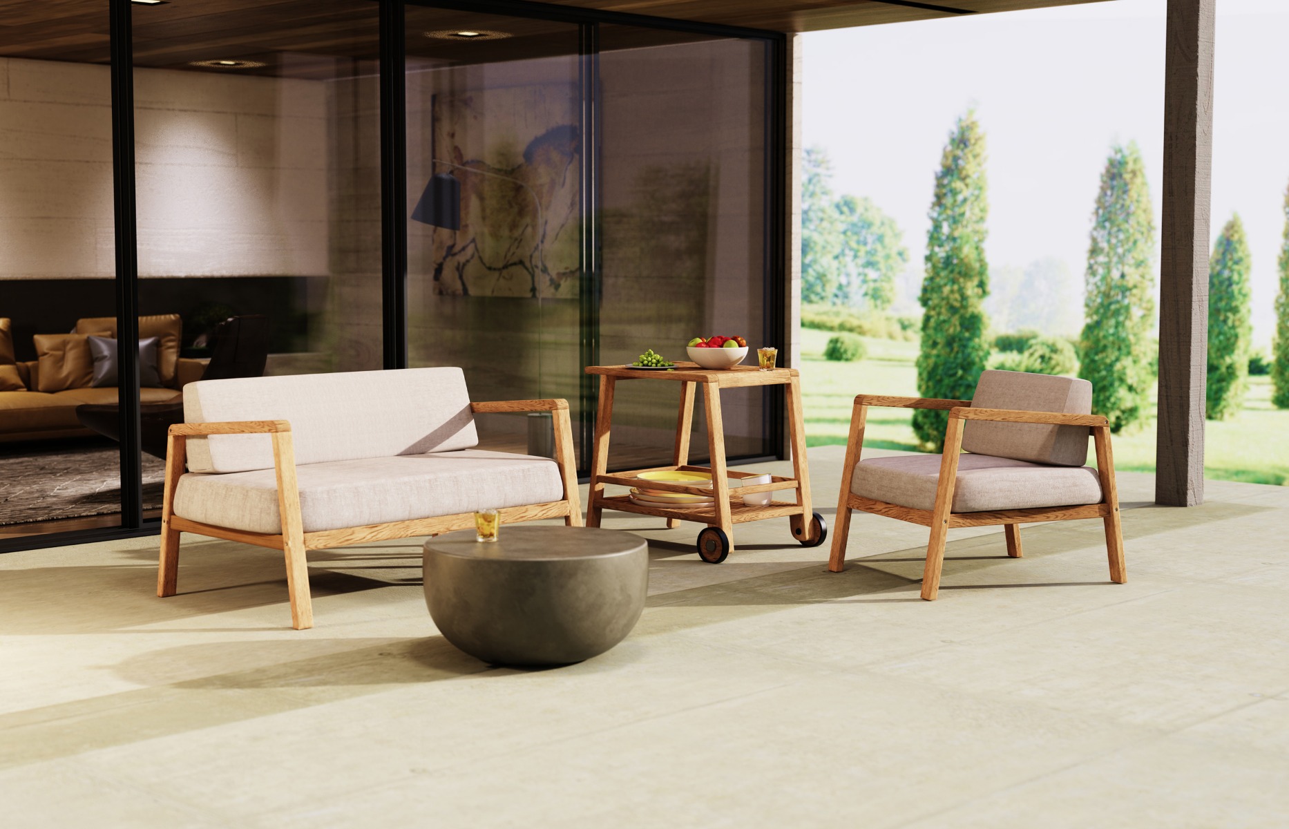 Backyard Getaway Style Furniture from Blinde Design