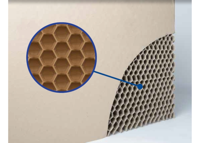 Lightweight Expanded Paper Honeycomb Panels from Sonoco
