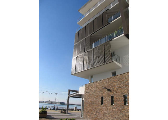 Extreme Wind and Sun Control External Shutters by Maxim Louvres