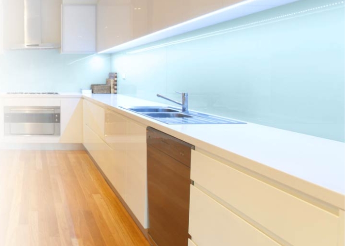 Fast Kitchen Splashback Installation by Reflections Splashbacks