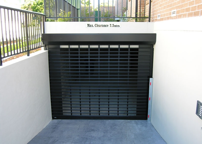 Maximum Security Roller Shutter for Low Headroom Garages by Rollashield