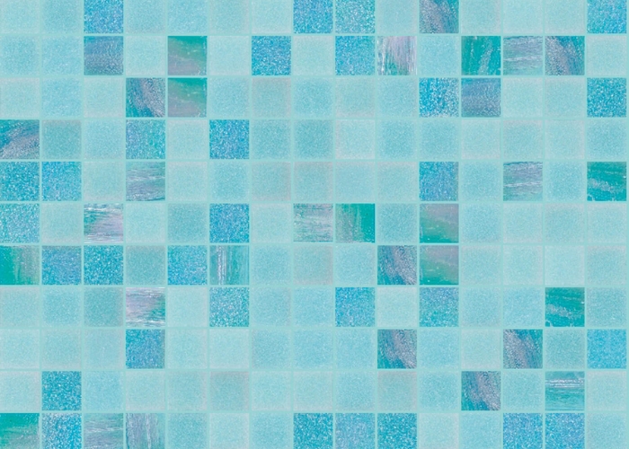 Glass Mosaic Collection for Swimming Pools by TREND
