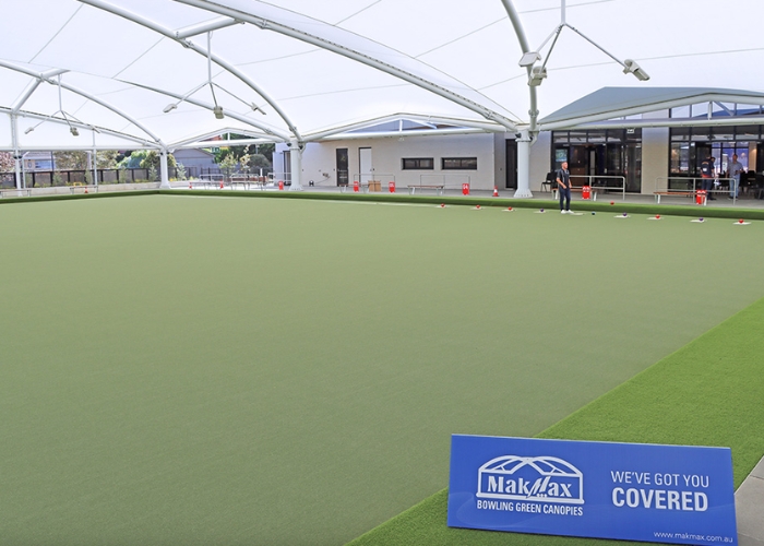 Bowling Green Canopy for Sports Centre by MakMax Australia