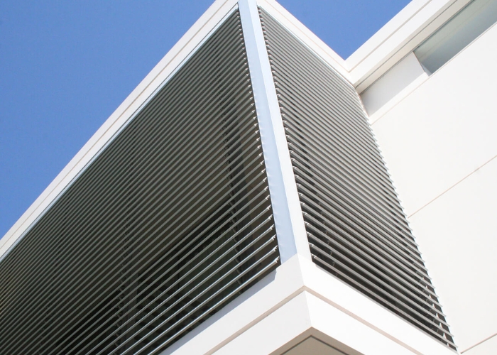 Continuous Louvres for External Applications by Maxim Louvres