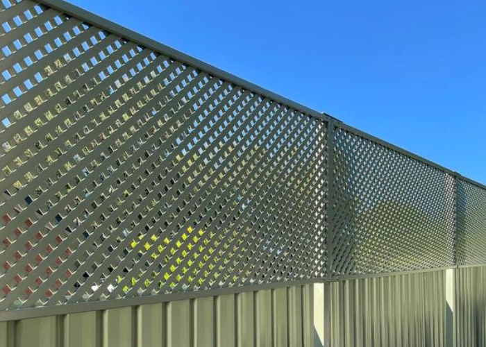 Steel Lattice Panels for Residential or Commercial Use by Superior Screens
