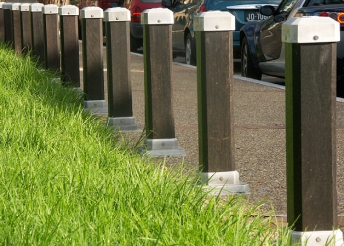 Vandal-Resistant Architectural Metalwork Bollards by Stoddart