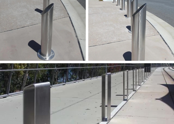 Vandal-Resistant Architectural Metalwork Bollards by Stoddart