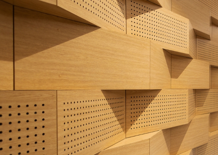 Custom Acoustic Features for College Music & Archives Area by Supawood