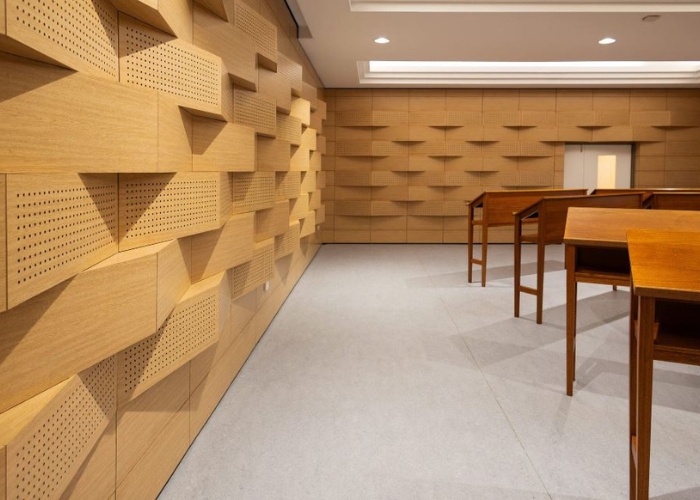 Custom Acoustic Features for College Music & Archives Area by Supawood