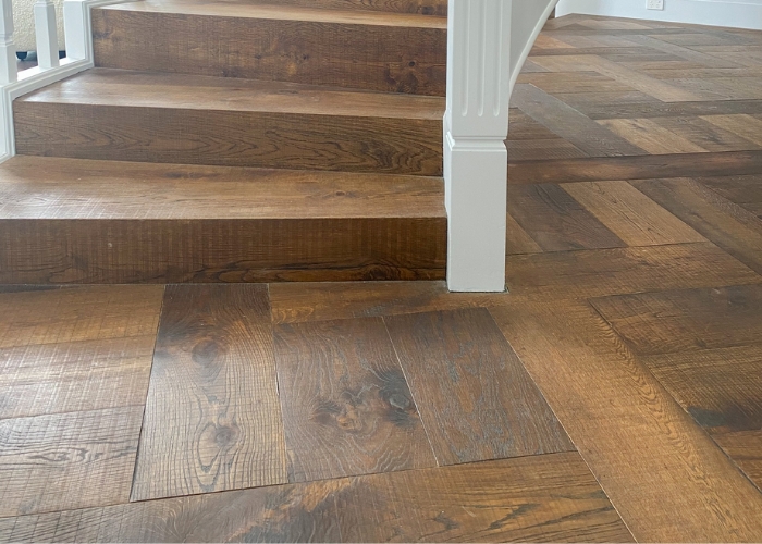 Sawn Texture Flooring for Homes by Antique Floors