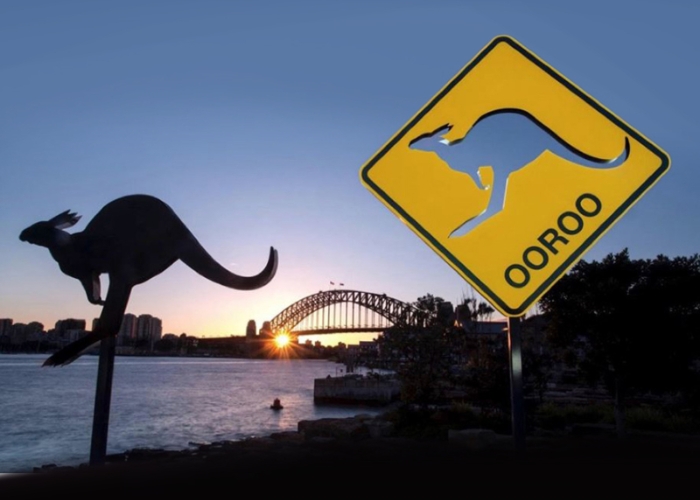 Road Sign Sculpture for Landmarks by ARTPark Australia