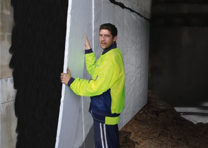 Vertical Wall Drainage Solution for Basements and Retaining Walls by Atlantis