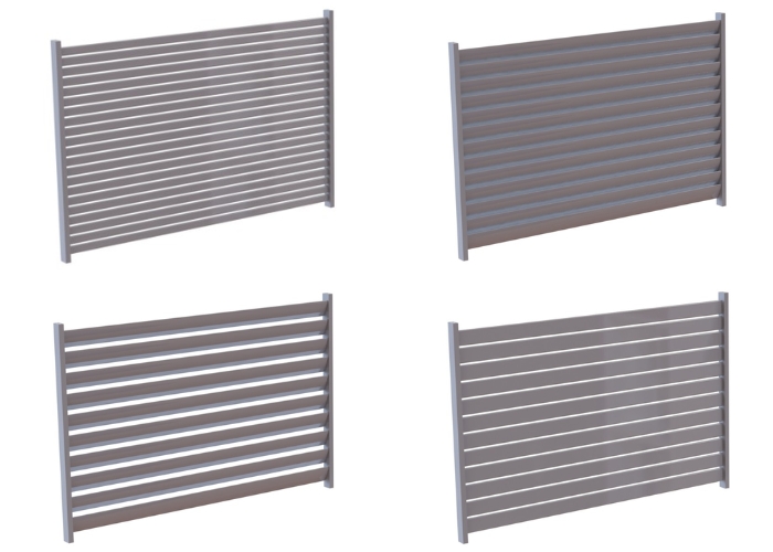 Maintenance Free Privacy Screens by Axiom Group