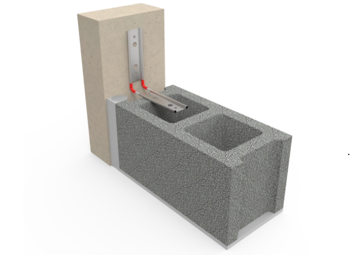 Vertical Control Gap Tie for Masonry Movement by Cerra Metal Works