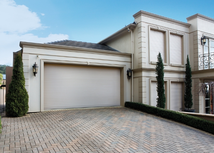 Roller Shutter for Garages with Limited Headroom by CW Products