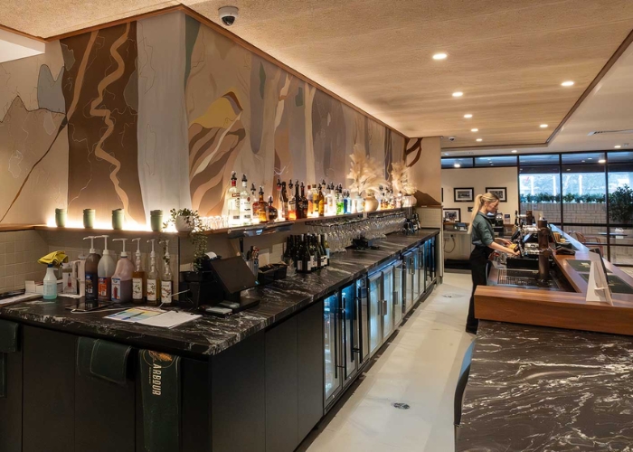 Hand-Painted Mural for Bars by Di Emme