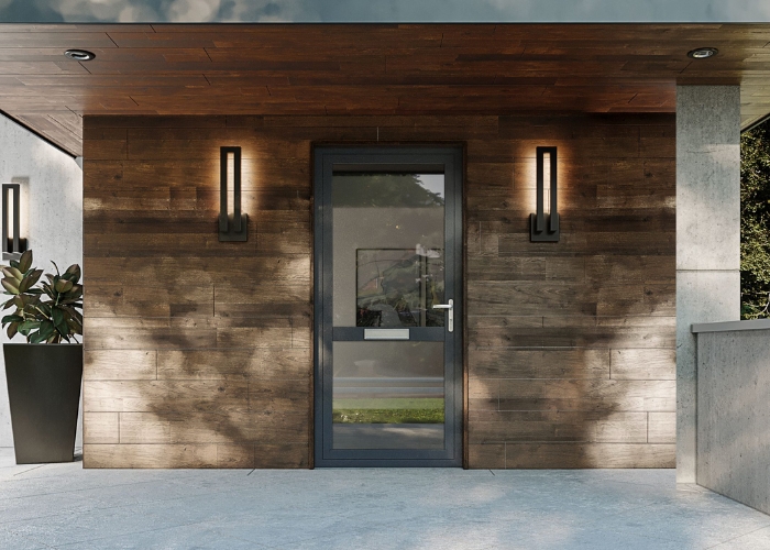 Aluminium Entrance Door for Houses by Ecovue