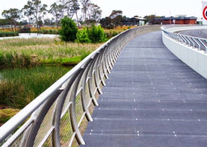 FRP Grates for Walkways by KHD