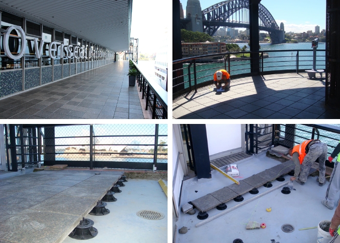 Adjustable Pedestal System for Overseas Passenger Terminal by Pasco