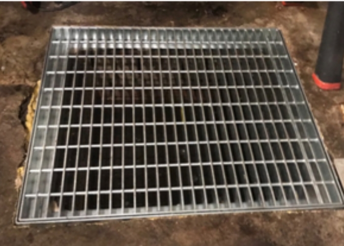 Galvanised Sump Grate for Pits by Patent Products