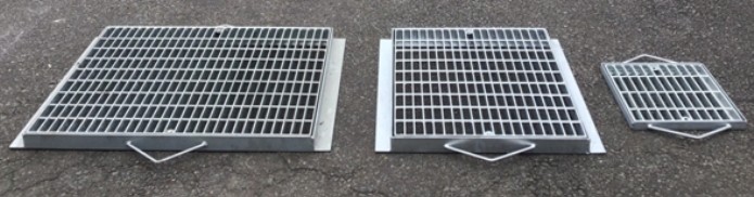 Galvanised Sump Grate for Pits by Patent Products