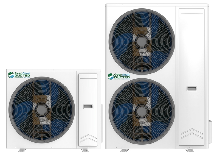 Ducted Air Conditioner with Natural Refrigerant by Polaris Technologiess