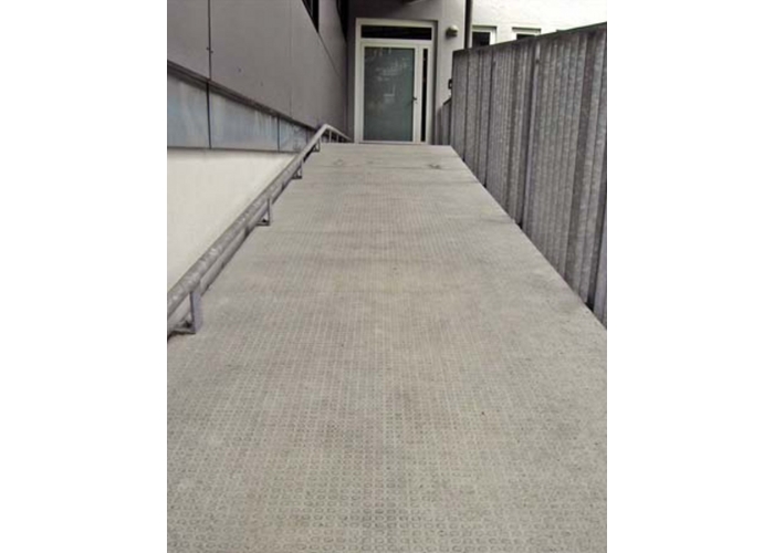 Antislip Cement Mould for Ramps by Reckli