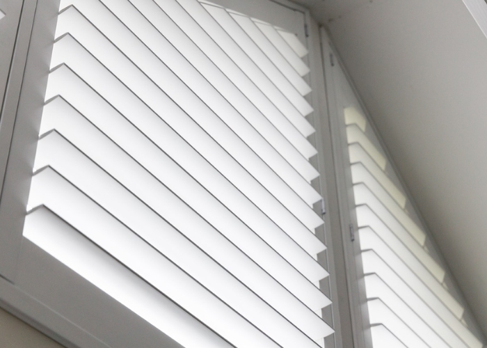 Plantation Shutters for Bay Windows by Solis