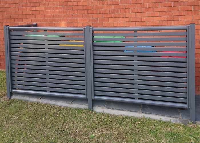 Bin Screen for Apartments by Superior Screens