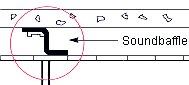 Soundbaffle is a practical, easy to install sound barrier